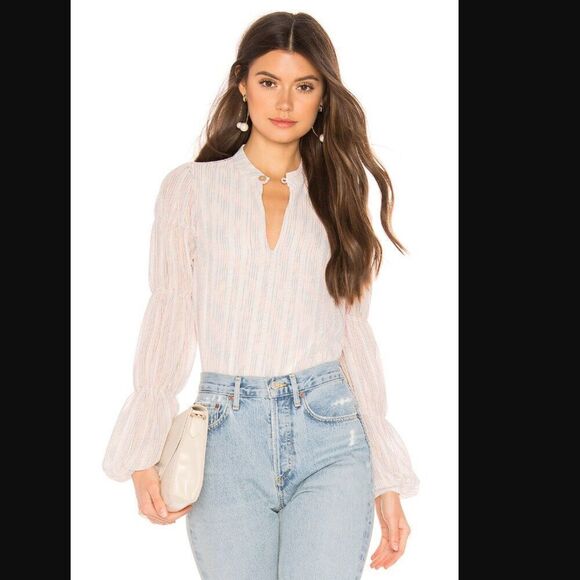 NWT Revolve x Tularosa Lenara Top in Ivory | size XS - Picture 1 of 11